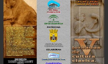 V Jornadas de culturaclasica.com (Osuna, 17, 18 y 19 de abril de 2009)