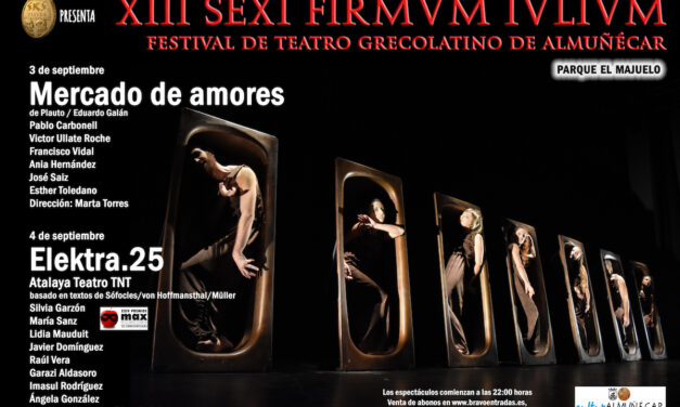 El montaje el “Mercado de amores” abrirá el XIII Festival de Teatro Grecolatino de Almuñécar 2021