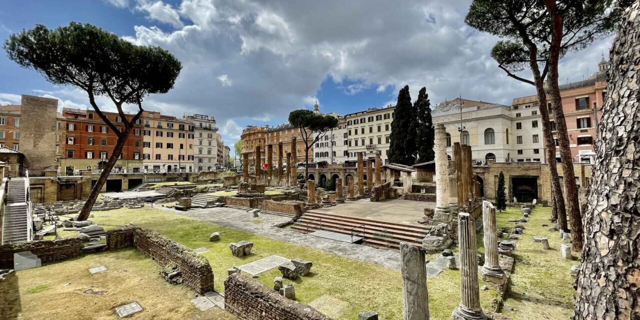Roma abre por primera vez al público el lugar donde Julio César fue asesinado