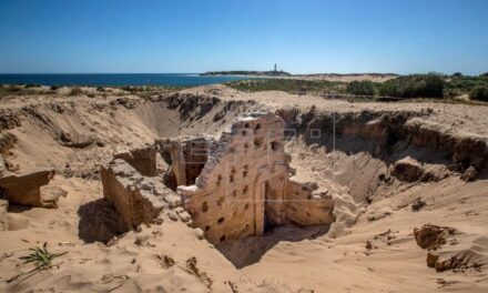 Hallan en la costa de Cádiz unas termas romanas excepcionalmente conservadas