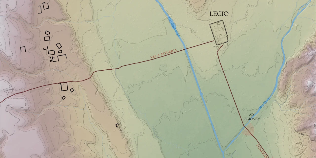 Localizados 18 campamentos romanos de prácticas a cuatro kilómetros de León