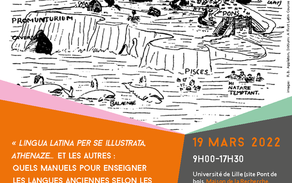 Jornada virtual el próximo sábado 19 de marzo: “Manuales para enseñar Latín y Griego con métodos activos”