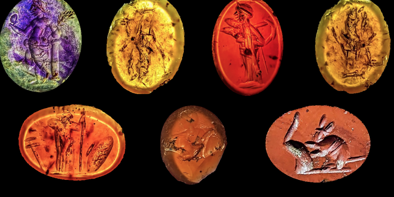 Encuentran unas espléndidas gemas romanas cerca del muro de Adriano