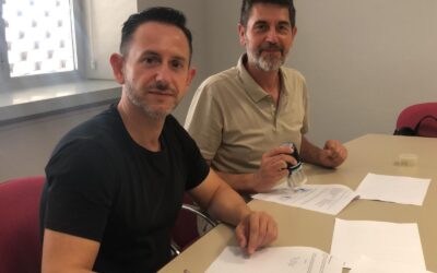 Firma del acuerdo de colaboración entre la Facultad de Letras Cristianas y Clásicas y la Asociación Cultura Clásica