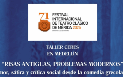 Taller de teatro «Ceres» en Medellín, Badajoz: «Risas antiguas, problemas modernos»
