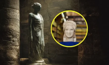 Recuperan en el yacimiento de Vulci la cabeza de una estatua femenina, un raro ejemplo de estatuaria griega en territorio etrusco