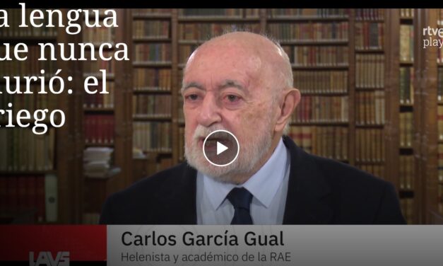 La lengua que nunca murió: el griego. RTVE Play
