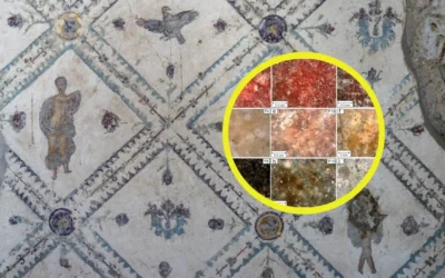 Un estudio arqueométrico reconstruye la paleta de pigmentos que usaron los artistas romanos para pintar los frescos de la Villa de Arianna en Pompeya