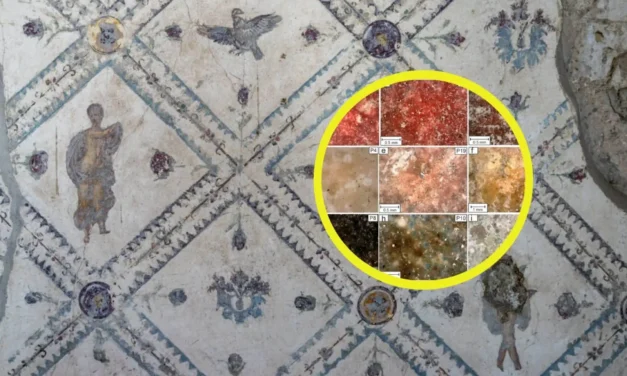 Un estudio arqueométrico reconstruye la paleta de pigmentos que usaron los artistas romanos para pintar los frescos de la Villa de Arianna en Pompeya